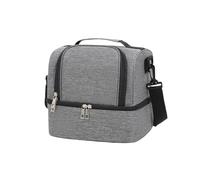 LUYSGBXR Sac Isotherme Repas 1pcs Insulated Lunch Bags Storage Tote Bag Strap Food Drink(Grey)