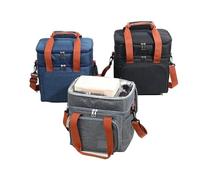 LUYSGBXR Sac Isotherme Repas Can Cross Body Thickened Lunch Insulation Bag With Large Capacity Business(Color 2)