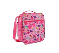 LUYSGBXR Sac Isotherme Repas Cartoon Lunch Bag Portable Shoulder Children's Bento Kid School Box(Red)