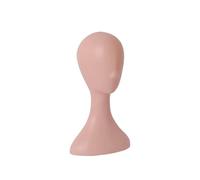 LUYSGBXR Tete Perruque Modèle féminin, perruque, chapeau, écharpe, tête de mannequin, cadre d'affichage, accessoires for tête féminine(Skin)