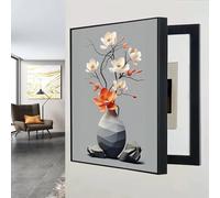 LuysmengEU Meter Box Decorative Painting Electrical Panel Cover Fuse Boxes Cover Cabinet Creativity Flip Covers Meter Box Decorative Painting(D,40x50cm)