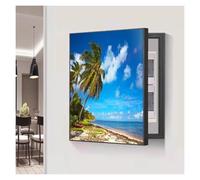 LuysmengEU Meter Box Decorative Painting Ndoor Electric Meter Cover Hole-Free Circuit Breaker Shielding Boxes Electrical Panel Hide Paintings Creative Switch Box(A,40x50cm)