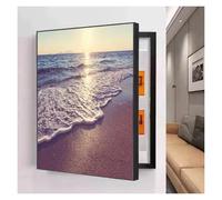 LuysmengEU Meter Box Decorative Painting Ndoor Electric Meter Cover Hole-Free Circuit Breaker Shielding Boxes Electrical Panel Hide Paintings Creative Switch Box(E,50x70cm)