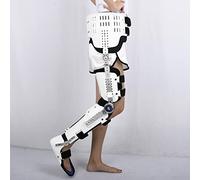 LuysmengEU Orthèses de hanche, genou, cheville et pied, attelles de genou réglables, immobilisateur for la rééducation après une fracture de la hanche, orthèse fixe(Right)