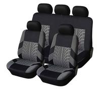 LUYSNDFG Housses de siège de Voiture pour Audi A7 2012-2022, Housse de Siege Voiture Confortable Respirant Ensemble de Housses Siège Avant et Arrière,B Grey