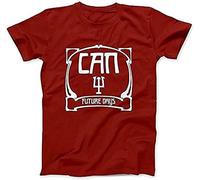LUYTGCDRZZ Can Future Days Tribute Krautrock Mens T-Shirt Cotton Hemden(Large)