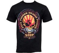 LUYTGCDRZZ Day of The Fist Mens S S T Shirt in Black Hemden(X-Large)