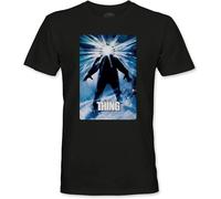 LUYTGCDRZZ John Carpenter's The Thing Custom T-Shirt Black Hemden(Small)