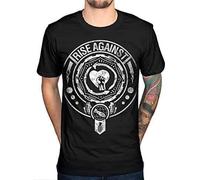 LUYTGCDRZZ Rise Against Bombs Away T-Shirt Hardcore Make Ittop Hemden(Small)