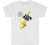 LUYTGCDRZZ ZULIN Live Aid July 1985 Men's White T-Shirt Hemden(3X-Large)
