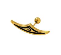 LUYYBDBG Boucles d'oreilles Boucle d'oreille Bohème Mandala Fleur De Lotus Punk, Piercing Géométrique Caché Helix Couleur Argent, Accessoires d'halloween, Bijoux Cadeaux-a-1258