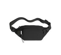 LUYYBDBG Sac Banane À Bandoulière, De Poitrine Unisexe, pour Téléphone Portable Simple Et Tendance, Banane, Niche-Noir