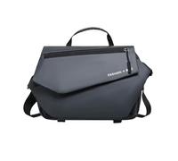 LUYYBDBG Sac Banane De Poitrine Imperméable Marque Tendance, À Bandoulière La Mode pour Hommes, Cyclisme Style Fonctionnel, Dos Moto, Grande Capacité-Gris