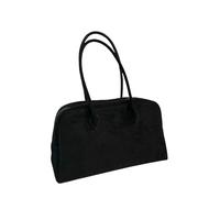 LUYYBDBG Sac bandoulière De Bowling Grande Capacité Style Coréen pour Femmes, Fourre-Tout Transport, À Simple, Aisselles, Grand Portable Haut Gamme-Noir