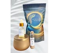 Luz De Solia Bougie Perlée, Pack complet, Bougie sable, Bougie infini, Bougie naturel, Poudre de bougie, 450g (Blanc) + 20 mèches + 1 récipient + 1 flocon de parfum 15ml (Pack Délice Gourmand)