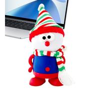 Luz Navideña Del Muñeco De Nieve | Lámpara Navideña De Muñeco De Nieve Con Carga USB 3 Configuraciones | Decoración Lámpara De Escritorio | Para Dormitorio Cuarto De Niños Dormitorio De Reunión