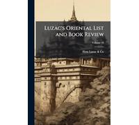 Luzac's Oriental List and Book Review