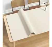 LUZBOSE Nappe est résistante à l'eau et à l'huile, facile à nettoyer, isolante thermiquement et résistante aux brûlures (60x100cm, Blanc)