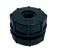 Luzhengyang IBC Ton Connecteur de joint de valve 62 mm Adaptateur de filetage en acier inoxydable Raccords de robinet Construction en laiton - Utilisation sur couvercle fourre-tout de qualité