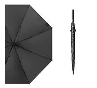 LUZZILE Parapluie Parapluie Double Couche Automatique Parapluie à Long Manche Parapluie Droit renforcé for Hommes Parapluie(A)