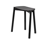 LUZZILE Tabouret Court Tabourets créatifs en Bois Massif empilables, tabourets Bas for Salon, Petit Appartement, Salle à Manger