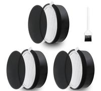 LV-H132 Lot de 3 filtres de rechange pour puri-fier LV-H132-RF 3 en 1 H13 True HEPA et filtration au charbon actif
