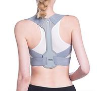 Lv. life Correcteur de Posture, attelle arrière réglable pour Le Soutien du Dos Ceinture orthopédique pour soulager la Douleur à l'épaule et à la Taille Améliorer la Posture, Unisexe(M)