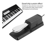Lv.life Pédale de clavier Accessoires d'instruments universels de pédale de sustain pour synthétiseur de clavier MIDI de piano