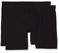 LVB 100% Cotton Bipack LP Boxer, Noir (Nero 004), Large (Taille Fabricant: 5) (Lot de 2) Homme