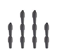 LVCHAO Silicone Wine Stoppers Beverage Bottle Cap Cork Saver Stopper Reusable Keeping Champagne Fresh Kitchen Tools pour Cuisines et Bars(Gray 2)