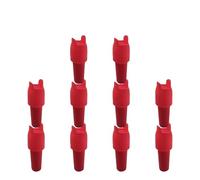 LVCHAO Silicone Wine Stoppers Beverage Bottle Cap Cork Saver Stopper Reusable Keeping Champagne Fresh Kitchen Tools pour Cuisines et Bars(Red 2)