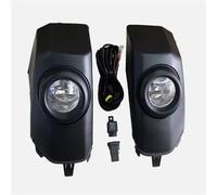 LVDLRAJJ Compatible avec Toyota FJ pour Cruiser 2007-2011 2012 2013 2014 2015 2016 2017 Pare-Chocs Avant De Voiture Feu De Brouillard Clignotant Ampoule Halogène Lampe antibrouillard(1 Set Black)