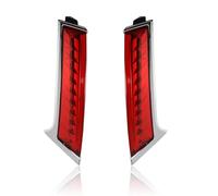 LVDLRAJJ Feu Indicateur Compatible Avec Nissan Pour X-trail T32 2014-2020 Fonctions 3 En 1 Feu De Pare-chocs Feu Antibrouillard Arrière Feu Stop Clignotant Dynamique Pilier Lumineux