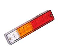 LVDLRAJJ Feux Arrière 12V voiture lumière assemblage feux arrière paire bateau pour remorque camion frein clignotant indicateur lampe(Left)