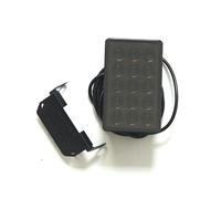 LVDLRAJJ Feux Arrière Feu de stop arrière voiture, aileron universel modifié, prévention la queue, clignotant, feux freinage croisière(Black)