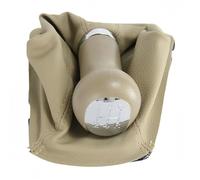 LVDLRAJJ Vitesses Levier Compatible Avec Chery A5 Pommeau De Levier De Vitesse Bâton Stylo Levier Manette De Vitesse Guêtre Collier De Démarrage(Beige)