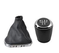 LVDLRAJJ Vitesses Levier Compatible Avec Chevrolet Pour Cruze 2008-2015 5/6 Vitesses Pommeau De Levier De Vitesse MT Poignée Vitesse Guêtre Botte(5 Speed combo)