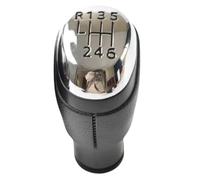 LVDLRAJJ Vitesses Levier Compatible Avec Clio 4 Mk4 IV 2012 2013 2014 2015-2020 5/6 Vitesses Pommeau De Levier De Vitesse Bâton Stylo Levier De Vitesse(K0739 Chrome 6Speed)