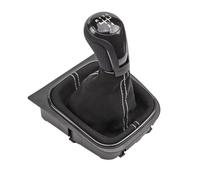 LVDLRAJJ Vitesses Levier Compatible Avec VW Pour Golf 5 MK5 2004-2008 Pour Jetta MK3 2006-2012 Pommeau Levier Vitesse Guêtre Démarrage 5 Vitesses 6 Vitesses Manuelles(5 Speed)