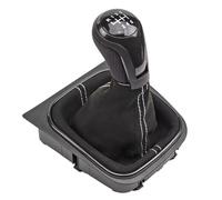 LVDLRAJJ Vitesses Levier Compatible Avec VW Pour SCIROCCO III 137, 138 2008-2017 Pour EOS 1F7, 1F8 2006-2015 Vitesse De Voiture Avec Botte De Guêtre + Manchon De Levier De Vitesse(6 Speed)