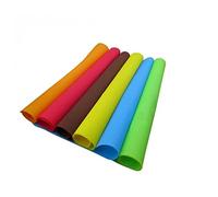 Lvedu - Tapis de cuisson en silicone de 40 x 30 cm - Pour plaque de cuisson - Feuille de cuisson anti-adhésive 4 Pack