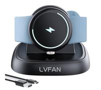 LVFAN Station de Charge pour Pixel Watch 3, Accessoires de Rechange pour câble de Charge USB C, Support de Charge magnétique pour Google Pixel Watch 3/2, Fitbit Sense/Sense 2, Versa 3/4
