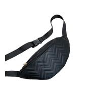 LVFXQRXO Sac Banane Sac À La Taille pour Hommes Et Femmes, Sac À Taille Imperméable, Léger Et De Grande Capacité, Adapté À La Marche Et À La Course en Plein Air-Black V Line