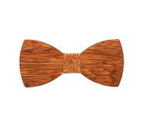 Lvguang Homme Allure Chic Noeud Papillon En Bois Naturel Mariage Soirée Décor (Style#8)