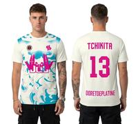 Lvguang Homme Maillot de Foot JUL Tchikita T-Shirt à Impression 3D Maillots Vêtement Streetwear Classique Tenue Tops