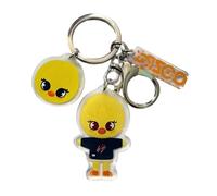 Lvguang Porte - clés Stray Kids, Porte - clés Cartoon Kpop pour Fans, Accessoire Merch Mignon