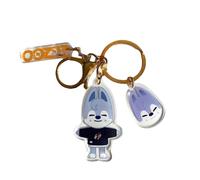 Lvguang Porte - clés Stray Kids, Porte - clés Cartoon Kpop pour Fans, Accessoire Merch Mignon