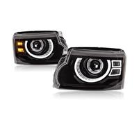 LVGVZTTGKM Bloc phare avant Pour Land Pour Rover Pour Discovery 4 2010-2017 Pour Phares De Style Defender Ensemble Feu Arrière LED Automobile(A)