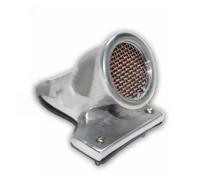 LVGVZTTGKM Feu arrière de moto Pour Touring Pour Suzuki etc Feu Arrière De Frein Universel Vintage(Polished With Mesh)