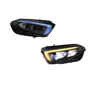 LVGVZTTGKM Projecteur Principal Pour Benz Classe A 2019 2020 2021 2022 Phares LED Pour Voiture Feux Antibrouillard De Freinage Clignotants Ensembles de phares
